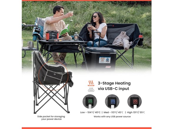 ARROWHEAD OUTDOOR Heated Loveseat