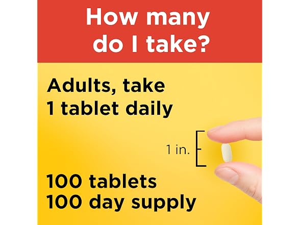 Nature Made Vitamin C 500 mg 100 Tablets