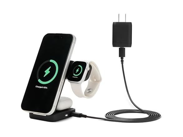 Amazon Basics 3-in-1 MagSafe Charging Station