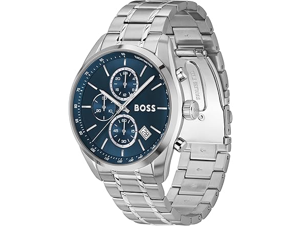 BOSS Men's Grand Prix 44 Chronograph Watch