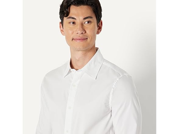 AE Mens SlimFit LS Wrinkle Resistant Shirt