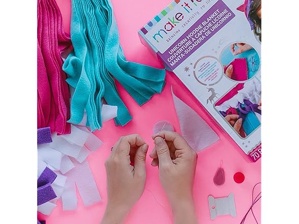 Make It Real - Unicorn Hoodie Blanket