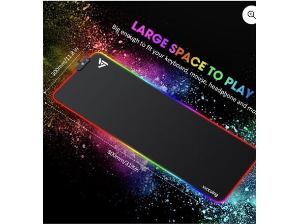 RGB Gaming Mouse Pad Large