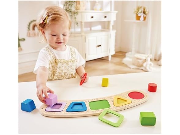 Hape Color & Shape Sorting Puzzle