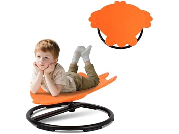 FAHKNS Spinning Chair- Orange