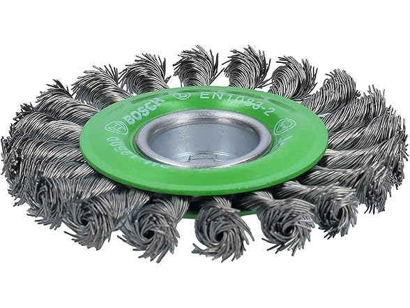 Bosch WBX429 Knotted Wire Wheel