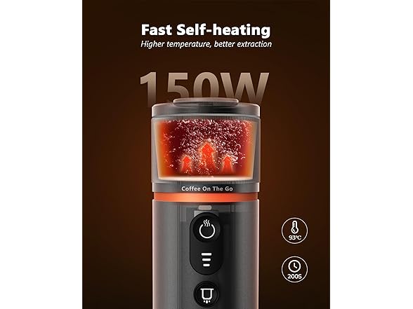 CONQUECO Portable Espresso Machine