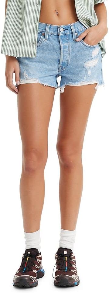 Levi's Womens 501 Original Shorts - Gallery 13
