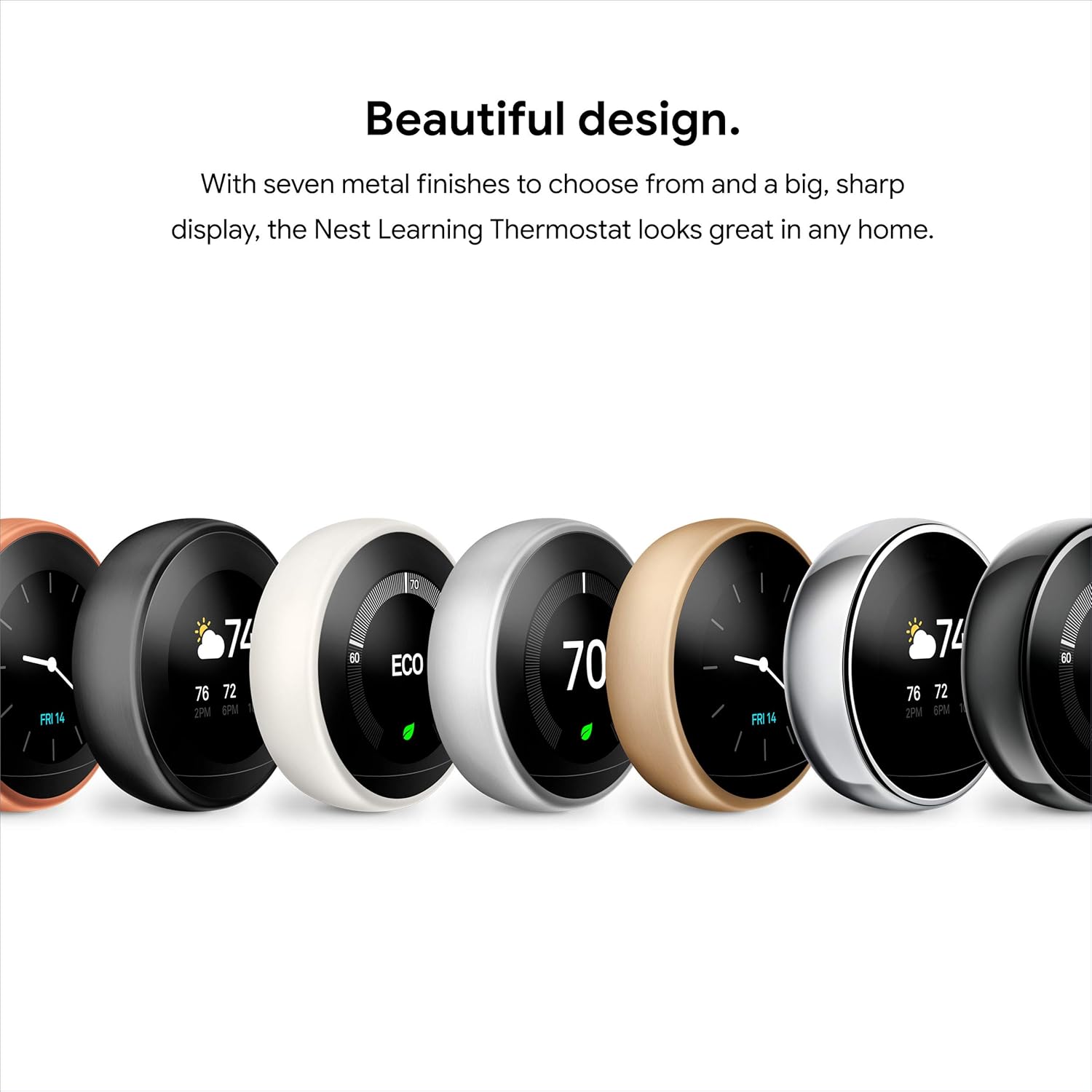 Nest Learning Thermostat, 3rd Gen, White - Gallery 27