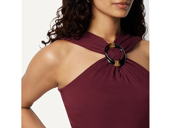 Amazon Essentials Women Slim-fit Ribbed Halter Top