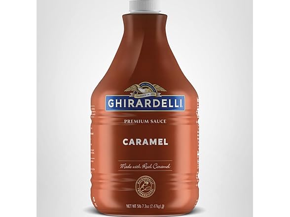 Ghirardelli Caramel Sauce Squeeze Bottle, 16 oz