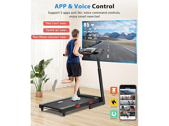 Treadmill with Auto Incline
