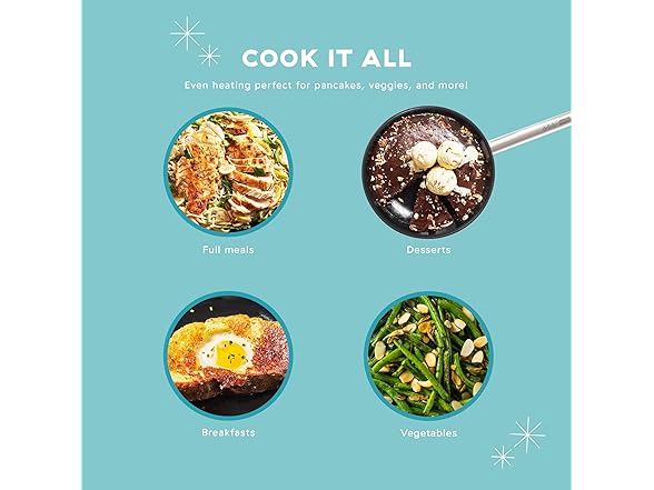 DASH Delish 8" Lightweight Cast Iron Pan