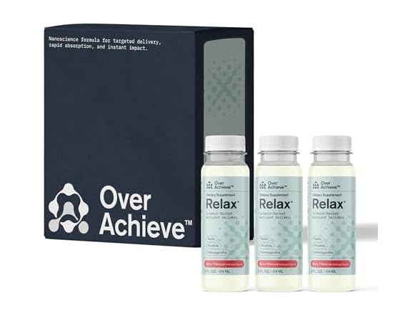 OVERACHIEVE Relax Drink for Relaxation & Stress Relief