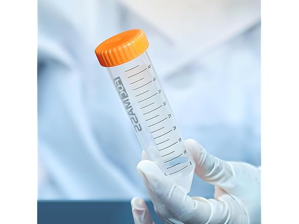 FOCMASS 50ml Conical Centrifuge Tubes