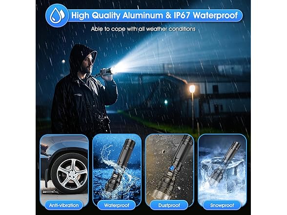 JMNGSHU Handheld Flashlight