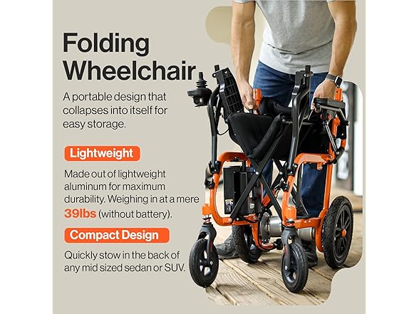 SuperHandy GoRide Electric Wheelchair