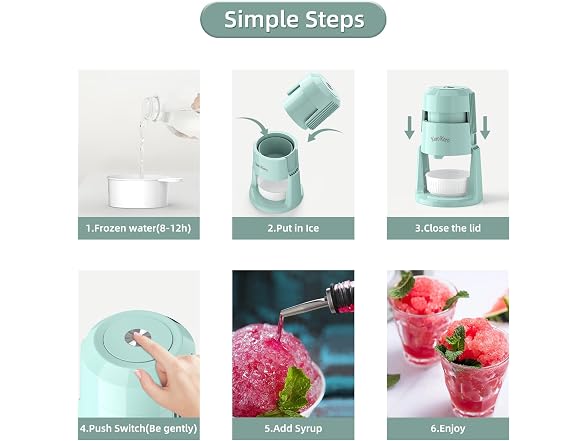 Kero Kero Snow Cone & Shaved Ice Maker