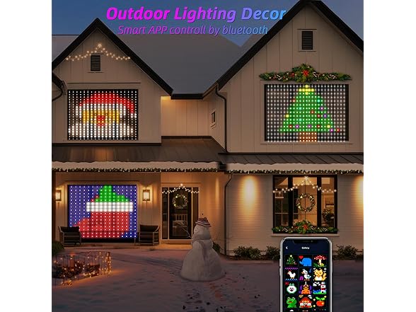 VOXPOA Smart LED Curtain Lights