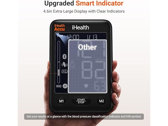 Accu Bluetooth Upper Arm Blood Pressure