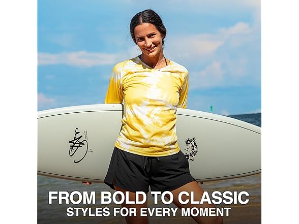 Kanu Surf Women's LS UPF50 Swim Top Yellow (XXL)