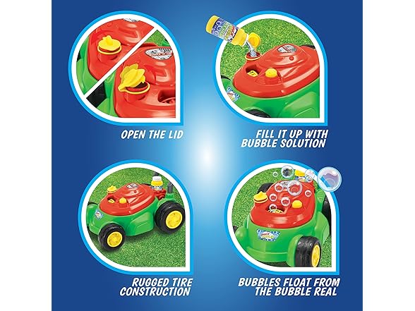 Maxx Bubbles Bubble-N-Go Mower