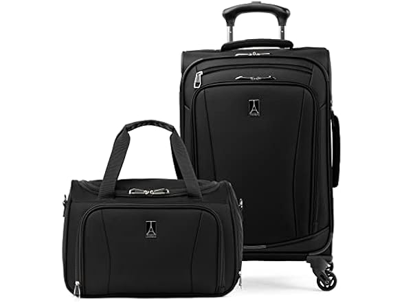 Travelpro Runway 2-piece Black Luggage Set