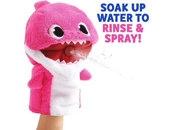 Splash & Spray Mommy Shark Bath Buddy