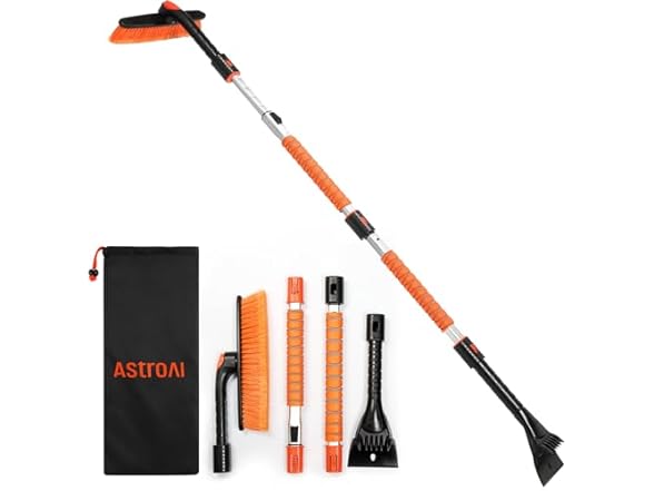 AstroAI 62.4" Ice Scrapers for Windshield