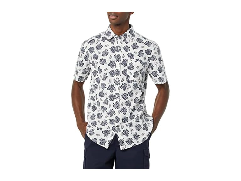 Amazon Essentials Mens SS Dress Shirt w/ Stretch - Gallery 42