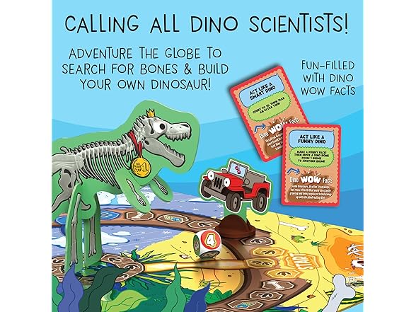 Wow in The World Build 'Em Up Dinos Adventure Game