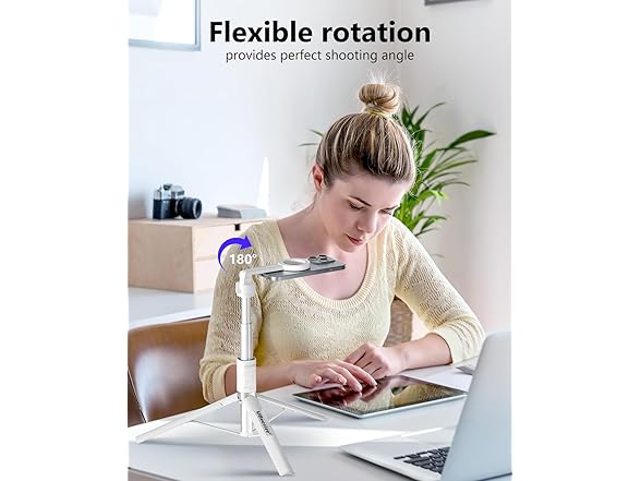 UBeesize Magnetic Tripod for iPhone with Remote