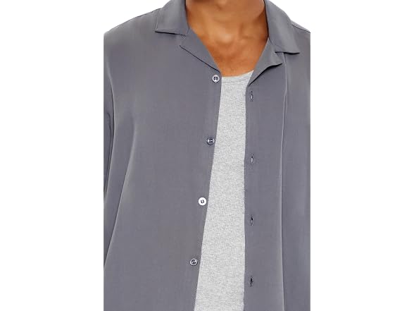 Forever 21 Men (XXL) Rayon Shirt Brown