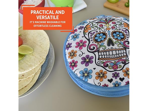 IMUSA 12" Insulated Microwaveable Cloth Tortilla Warmer 
