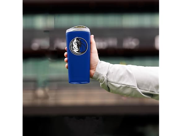 FANMATS NBA Dallas Mavericks 20 oz Stainless Steel Tumbler 
