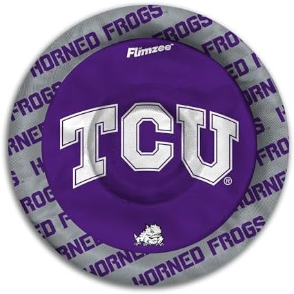YouTheFan NCAA TCU Horned Frogs Flimzee Bean-Bag Flying Disc
