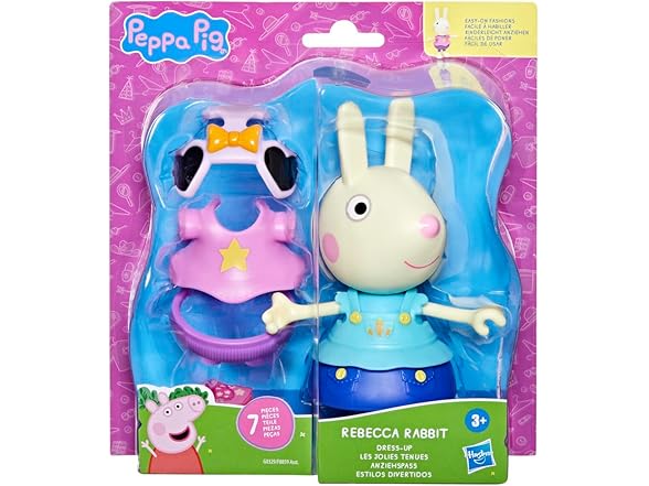 Peppa Pig Rebecca Rabbit Dress-Up Figure