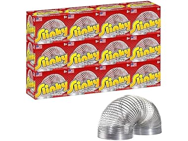 $38.99, Was $47.99, 18% Off! Just Play Classic Slinky, Pack of 1, 12-Count, Small dealfomo