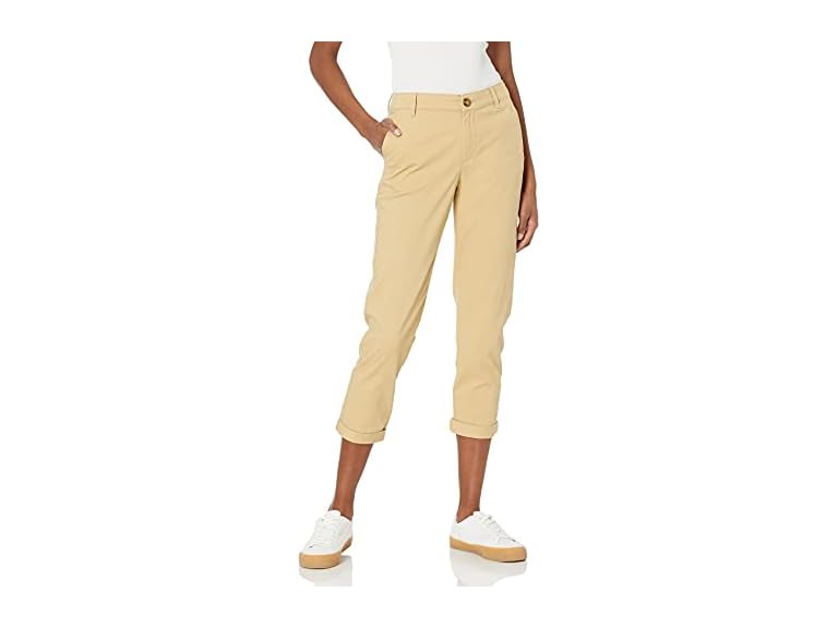 Amazon Essentials Women Cropped Girlfriend Pant - Gallery 12