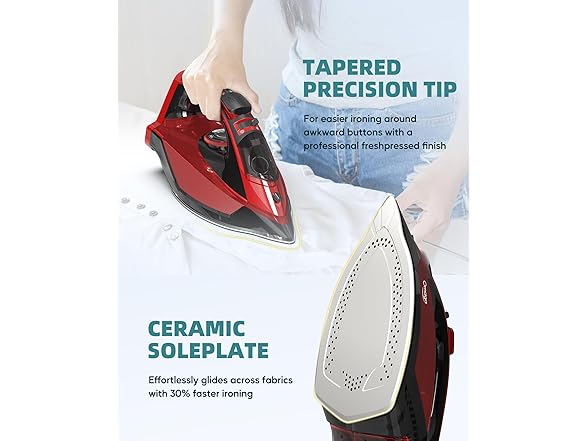 OMAIGA Cordless Iron for Clothes
