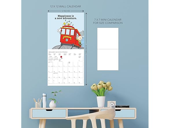 Graphique Graphique 2022 Peanuts “Happiness Is” Wa