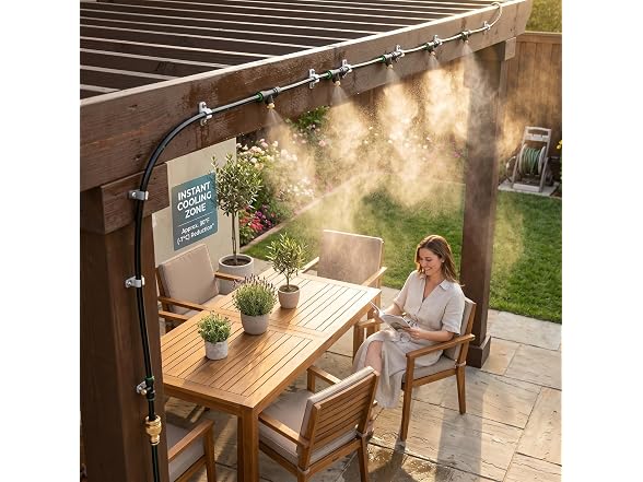 Lekit Misters for Outside Patio 63FT - Gallery 5