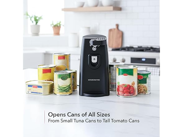 OVENTE 3-in-1 Electric Can Opener