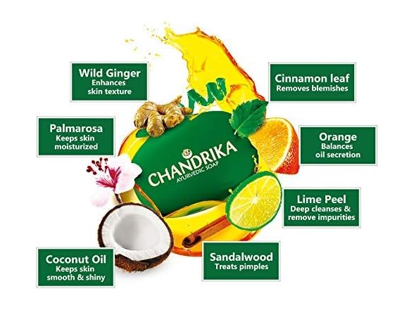 Chandrika Original Ayurvedic Soap 115gm