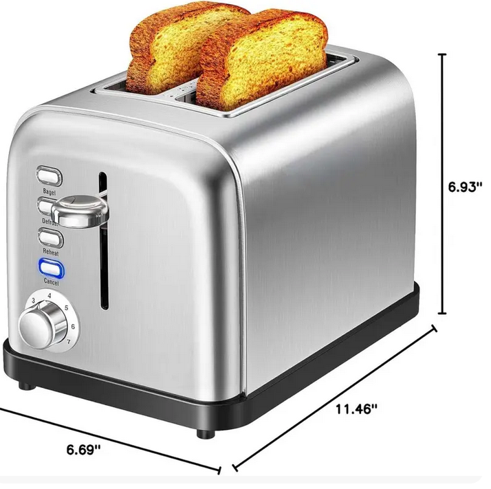 Cook N Repeat Extra-Wide 2-Slice Toaster - Gallery 8
