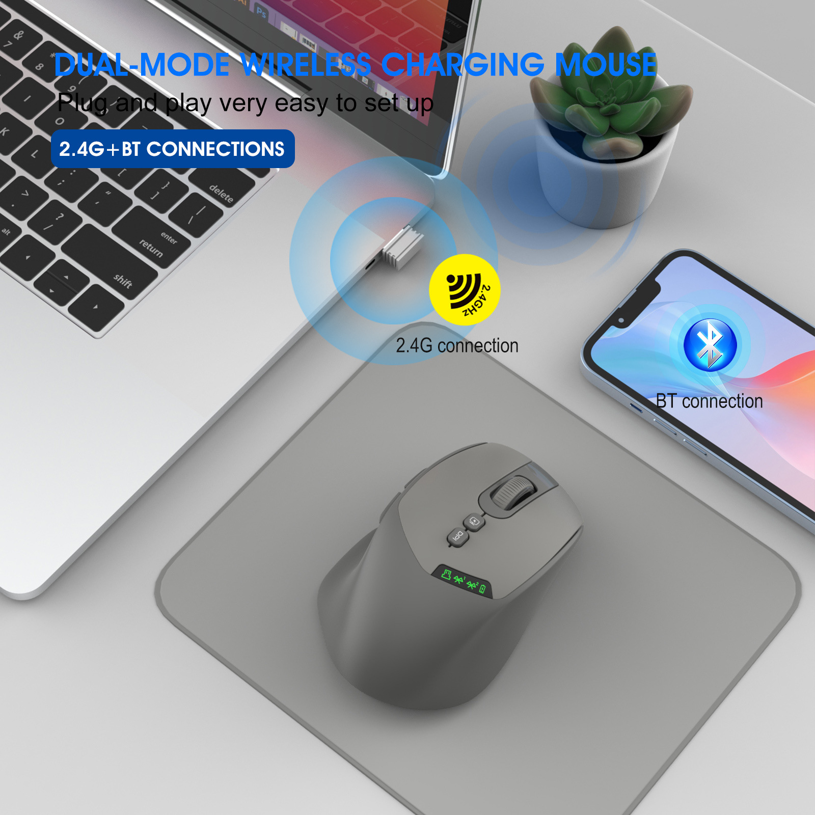 3P Experts Dual-Mode Wireless Mouse - Gallery 25