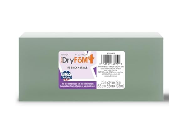 FloraCraft Floral Desert DryFōM Brick Green
