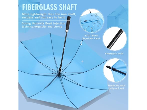 ZOMAKE Large Golf Umbrella for Rain