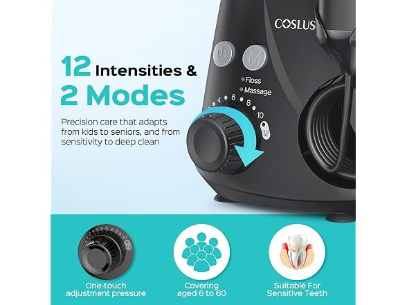 COSLUS E2 Excellent Water Flosser