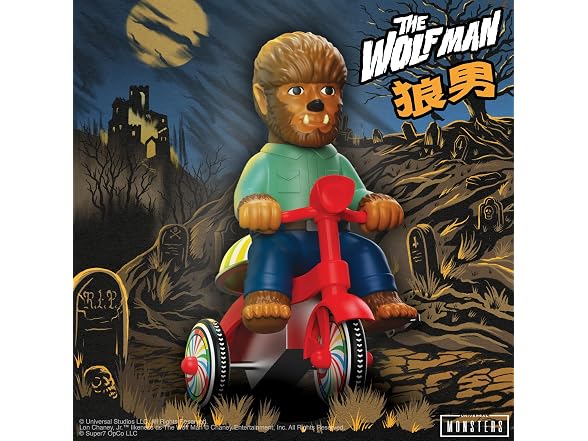 Super7 Super Cycles Universal Monsters The Wolf Man
